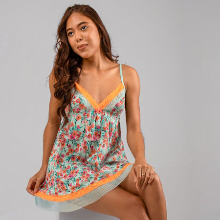 BABYDOLL PEPLIN POINT D ESPRIT