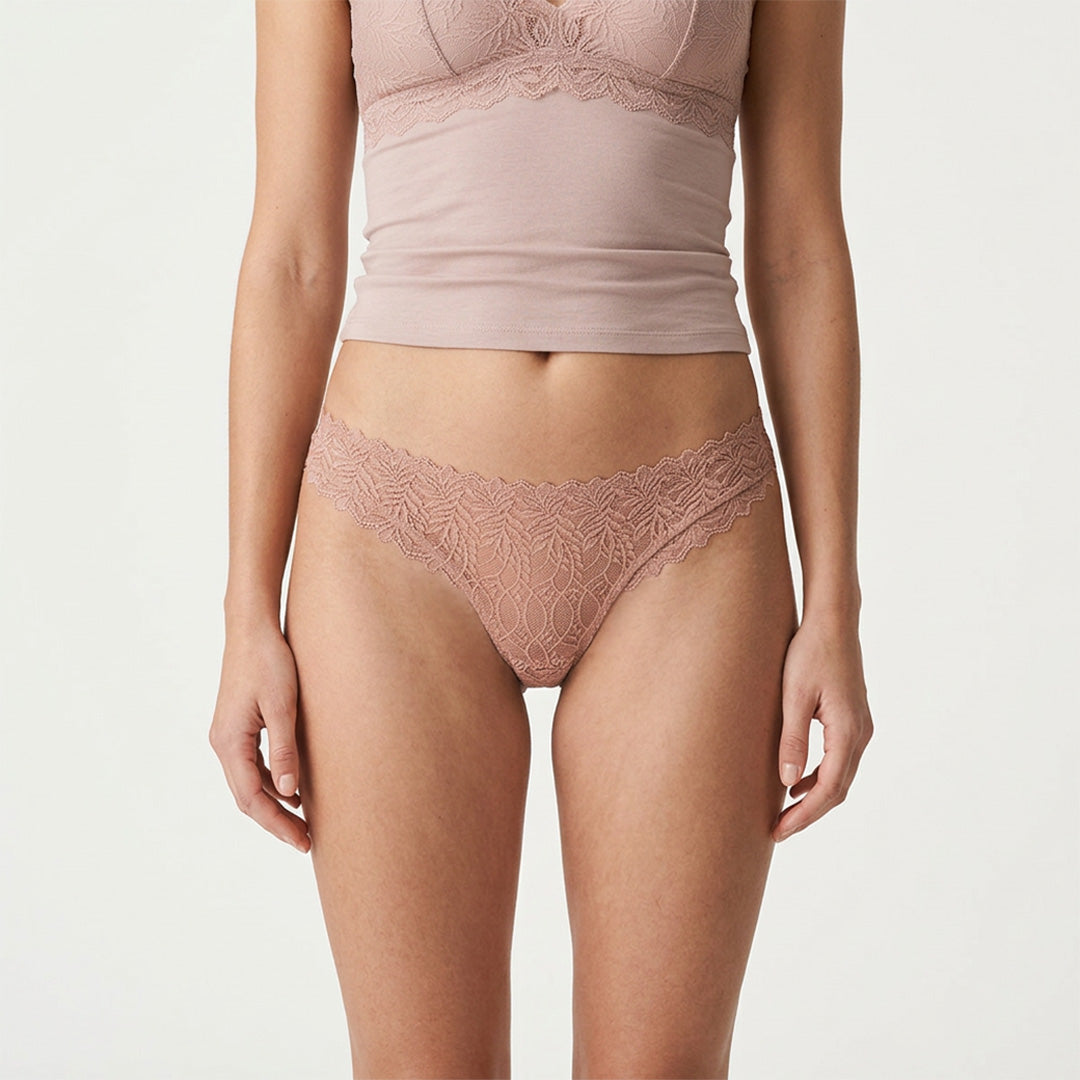 TANGA LEAFY LACE