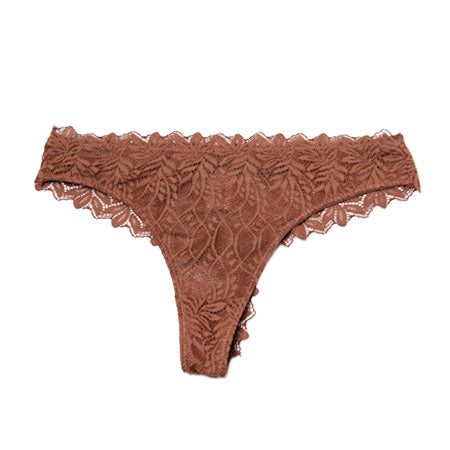 TANGA LEAFY LACE