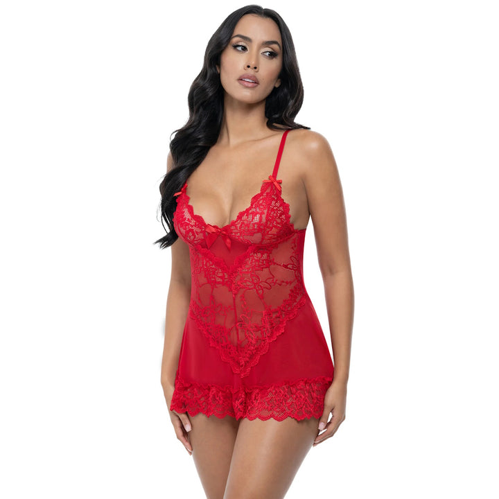BABYDOLL LACE DETAIL