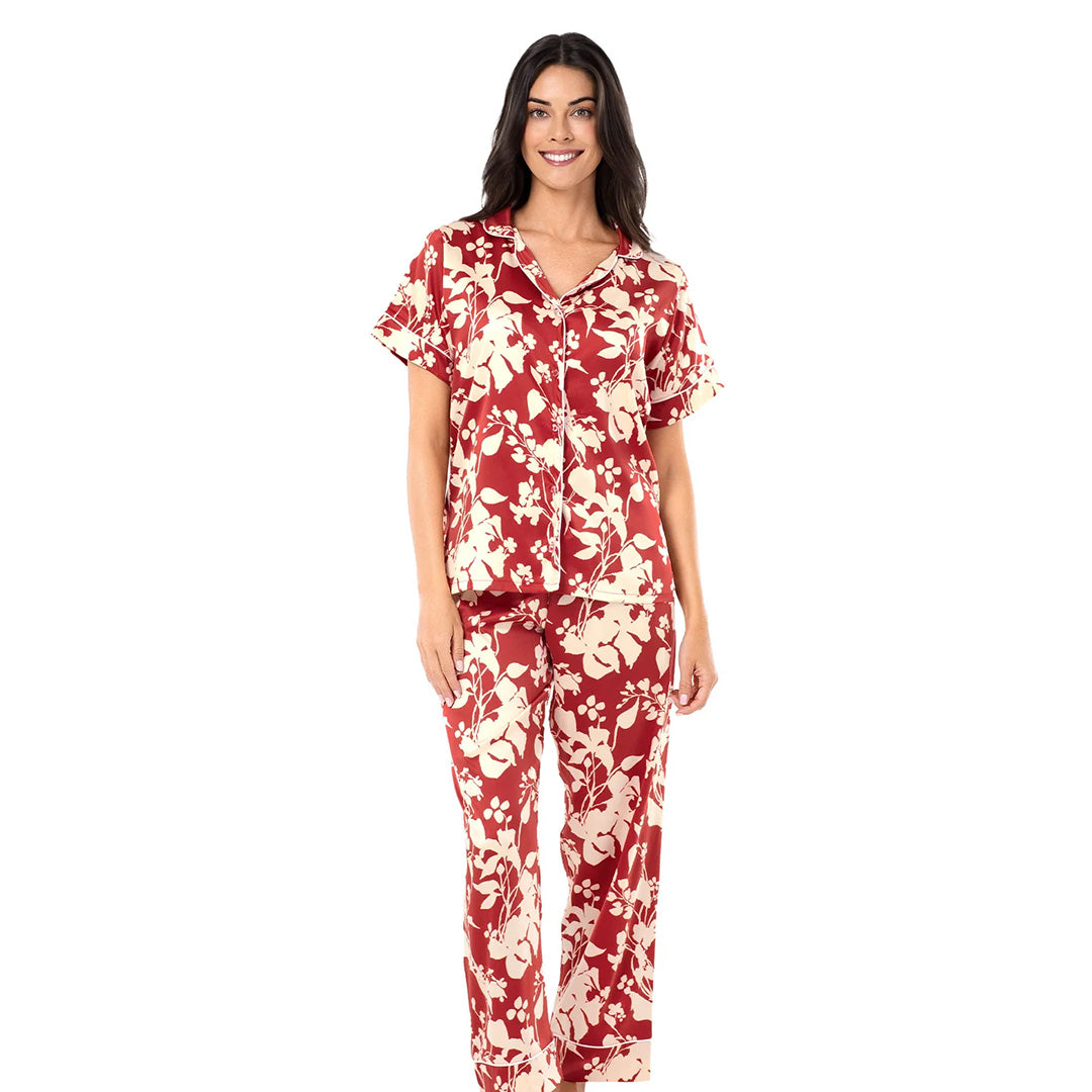 PIJAMA LARGA SATIN