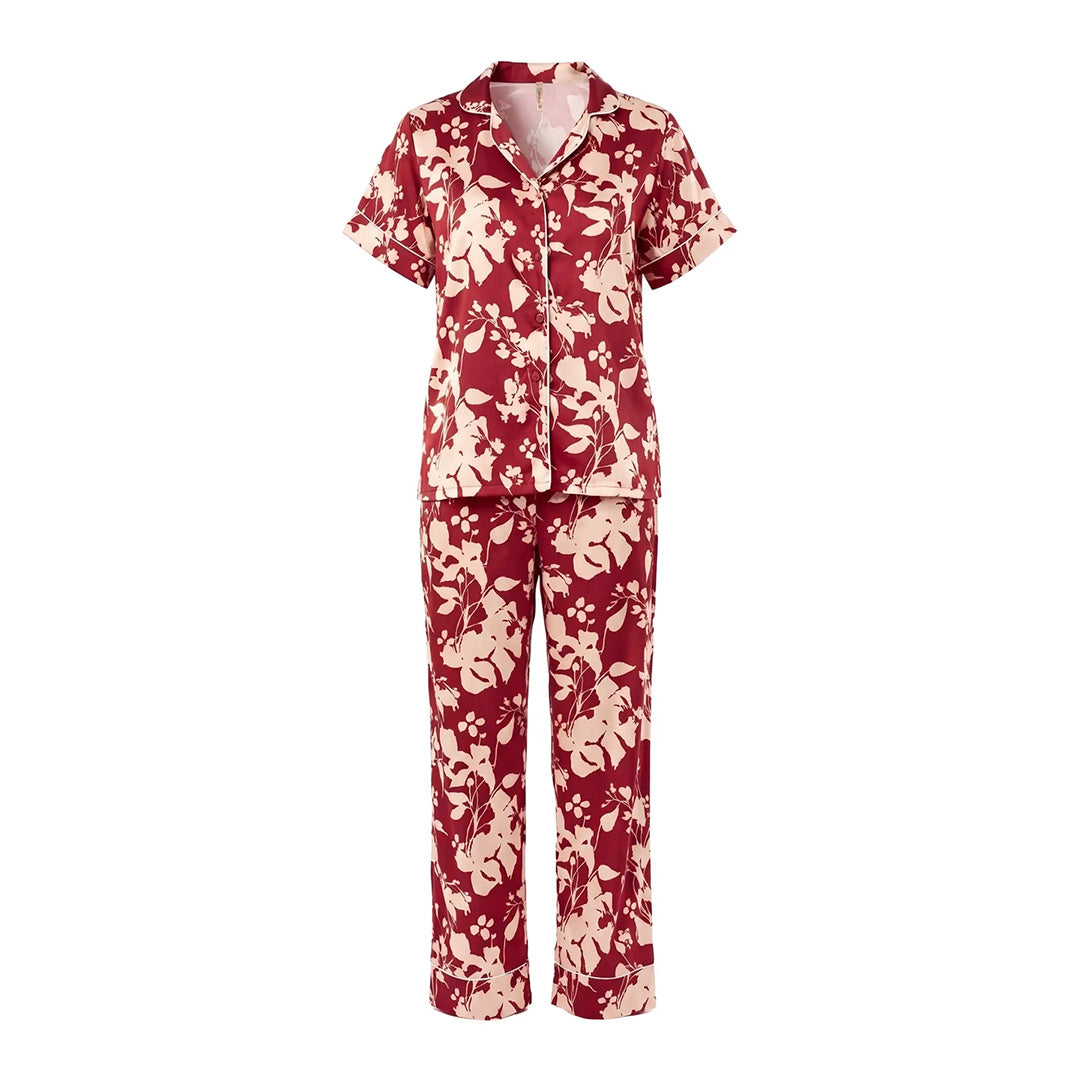 PIJAMA LARGA SATIN