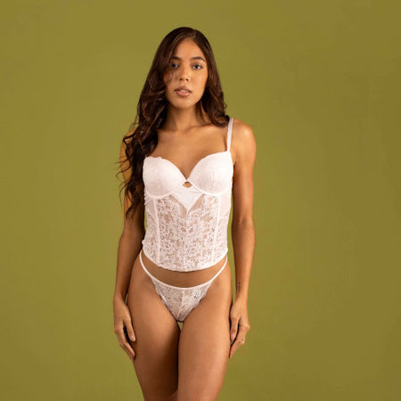 CONJUNTO BUSTIER STUCK W YOU