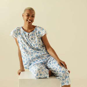 PIJAMA CAPRI SPRING BLOSSOM