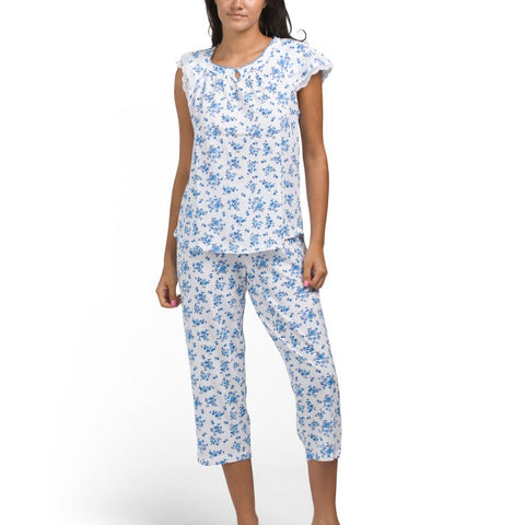PIJAMA CAPRI SPRING BLOSSOM