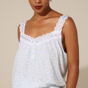 PIJAMA CAPRI DELICATE BLOOMS