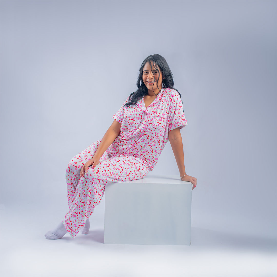 PIJAMA LARGA LOUNGE AROUND