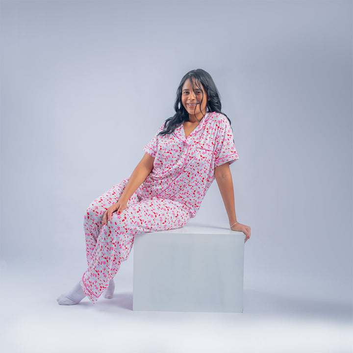 PIJAMA LARGA LOUNGE AROUND