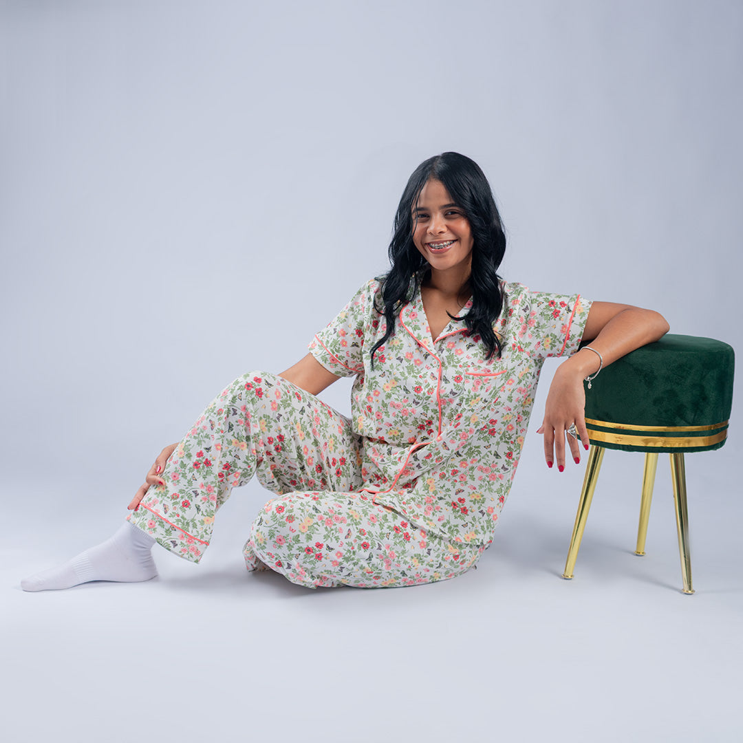 PIJAMA LARGA BE NATURAL