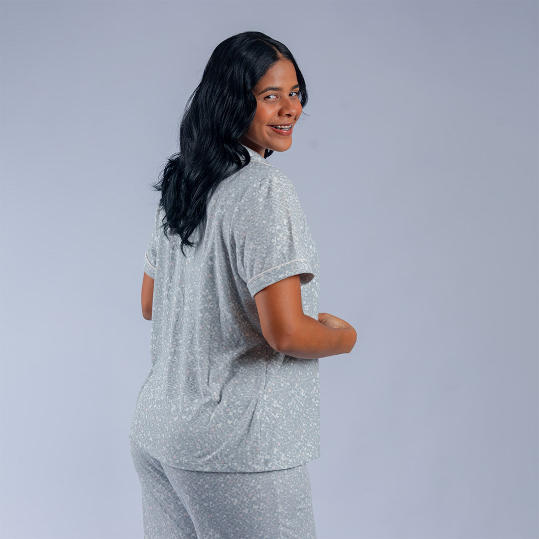 PIJAMA LARGA 3 PC