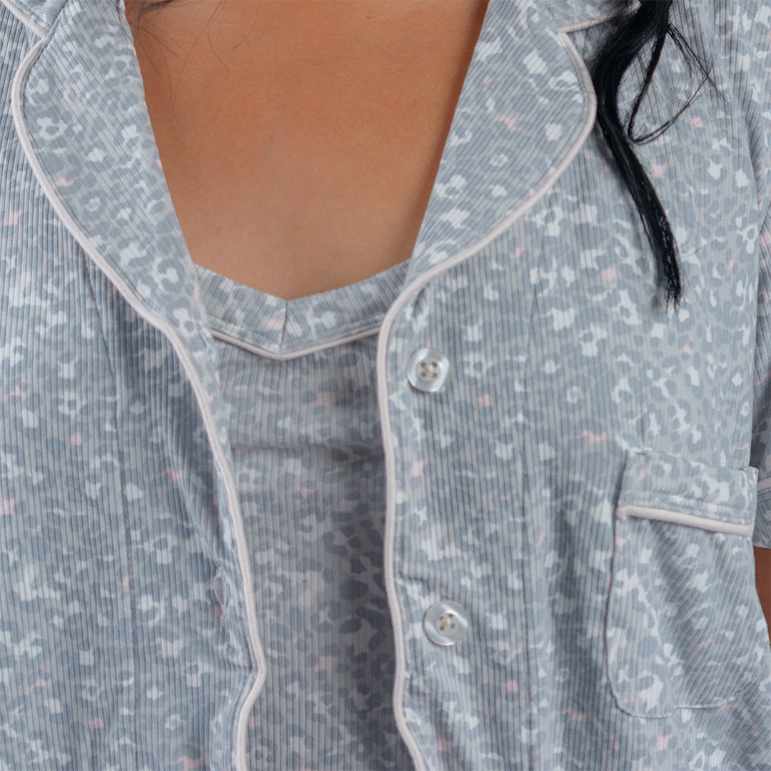PIJAMA LARGA 3 PC