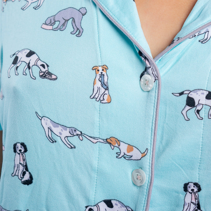 PIJAMA CORTA LOUNGE AROUND