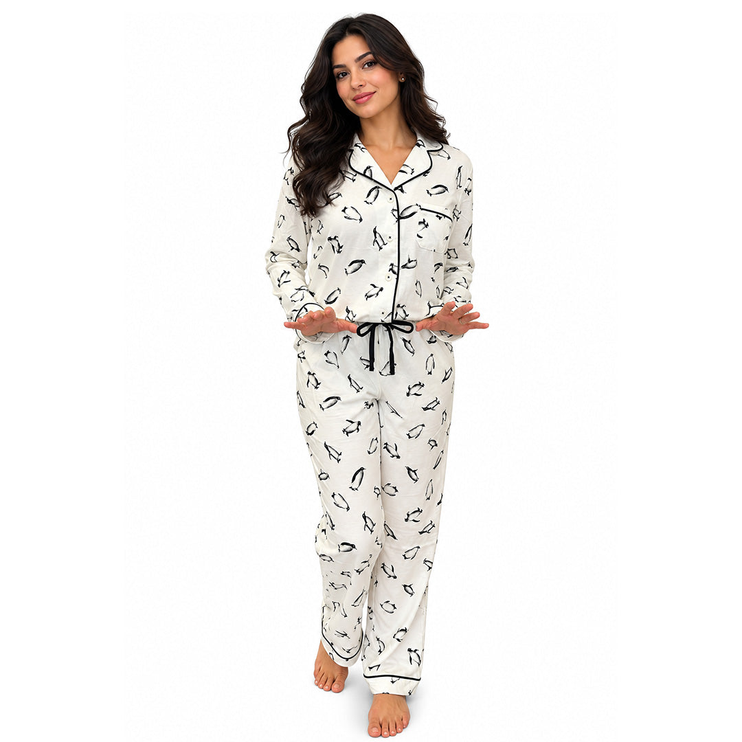 PIJAMA LARGA BE NATURAL