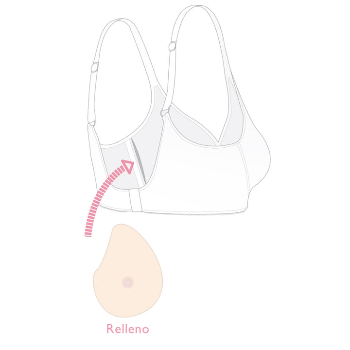 BRASIER DE ALGODON SIN AROS