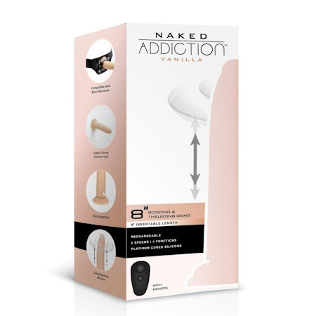 NAKED ADDICTION VIBRATING DONG