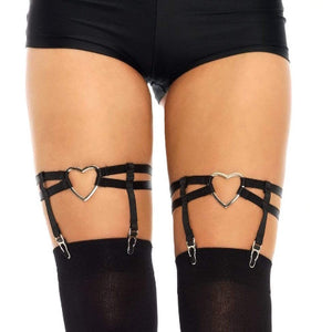 GARTER DUAL STRAP ELASTIC