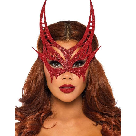 MASCARA DE DIABLA CON BRILLO