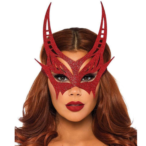 MASCARA DE DIABLA CON BRILLO