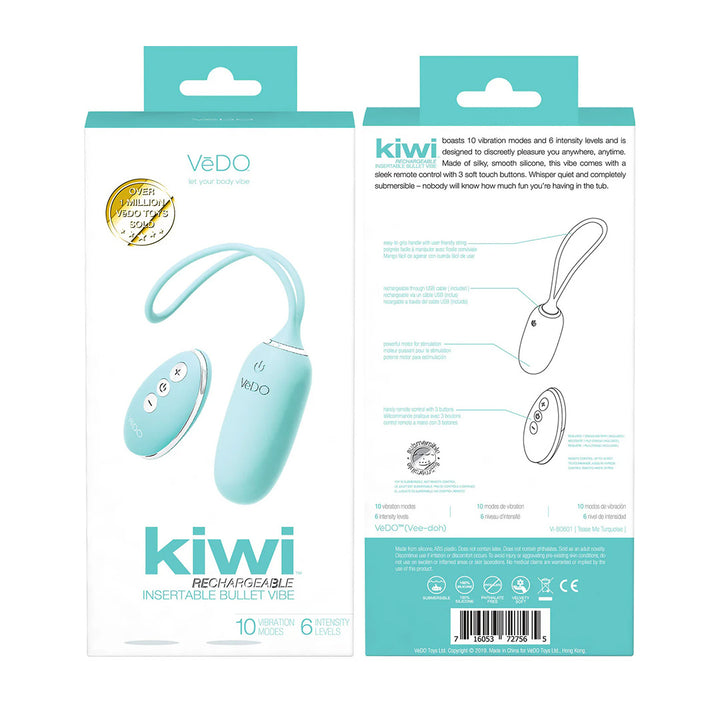 VEDO KIWI INSERTABLE BULLET