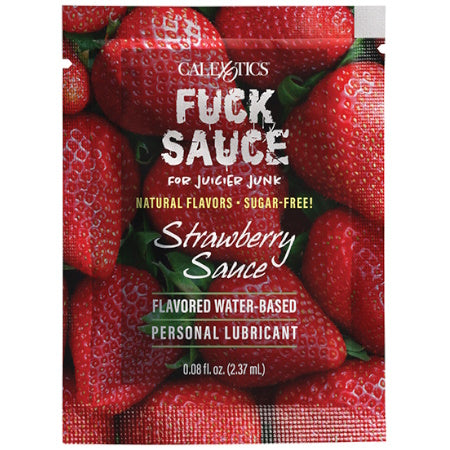 FUCK SAUCE FLAVOR LUBE SACHET