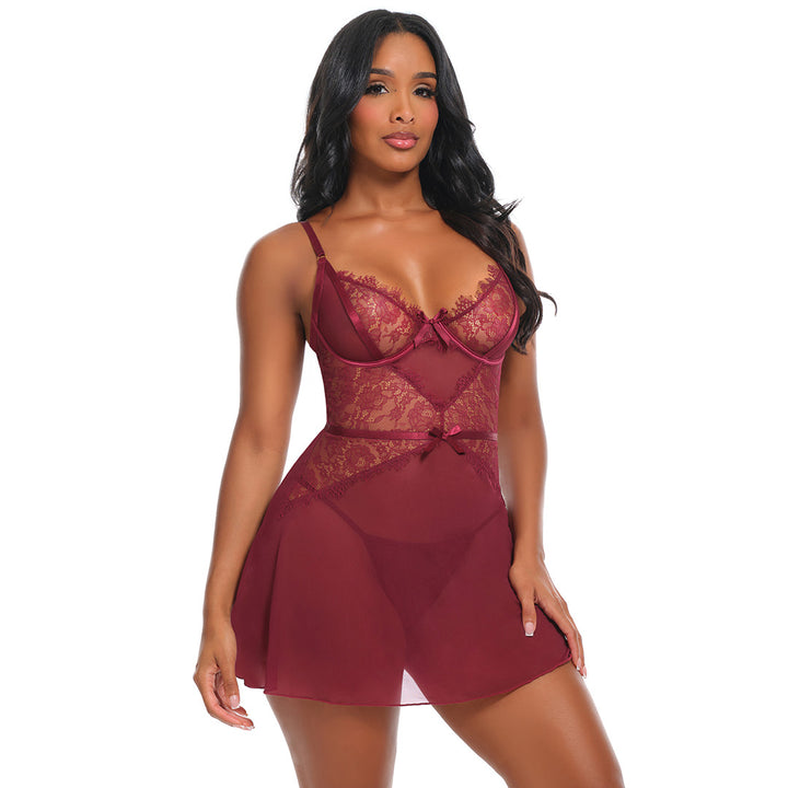 BABYDOLL MESH ENCAJE