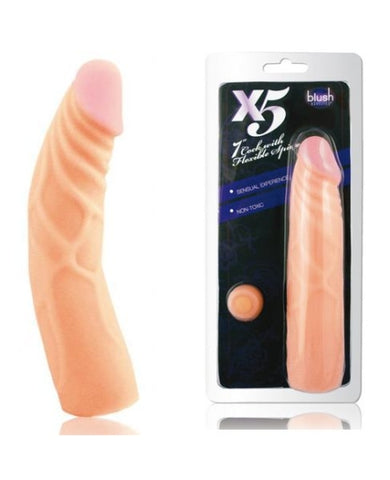 X5 PLUS COCK W/FLEX SPINE