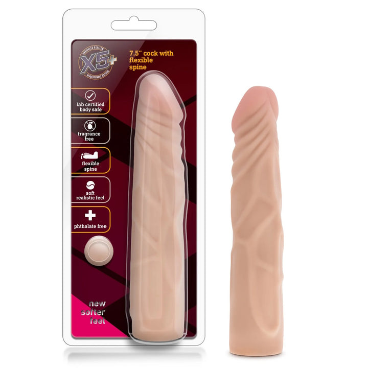 X5 PLUS COCK W/FLEX SPINE
