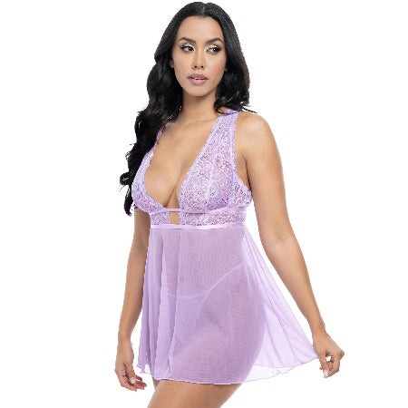 BABYDOLL MESH ENCAJE