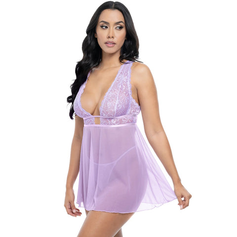 BABYDOLL MESH ENCAJE