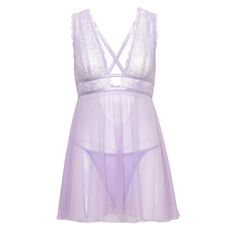 BABYDOLL MESH ENCAJE