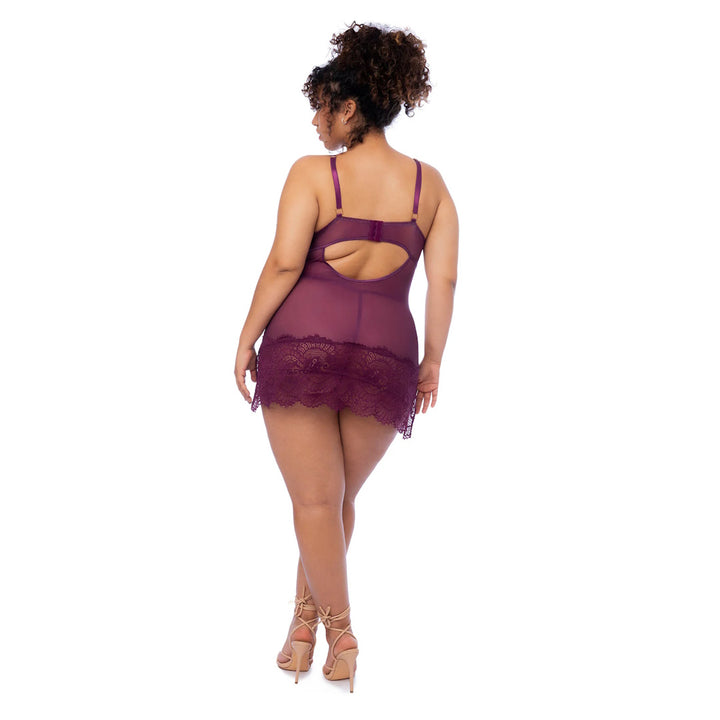 BABYDOLL MESH ENCAJE