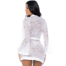 BATA Y TANGA ENCAJE FLORAL