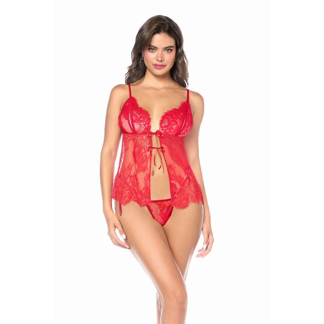 BABYDOLL MESH ENCAJE