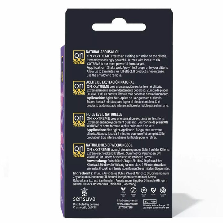ON XXXTREME AROUSAL OIL