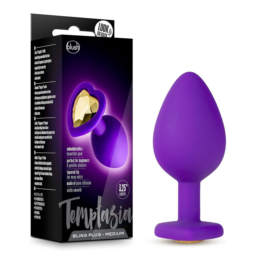 TEMPTASIA BLING PLUG-Morado