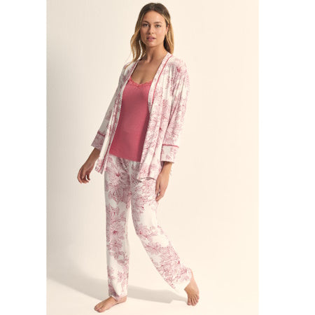 PIJAMA LARGA 3 PIEZAS