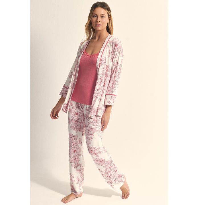 PIJAMA LARGA 3 PIEZAS