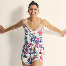 PIJAMA CORTA ENCAJE MODAL