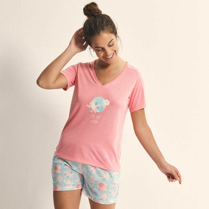 PIJAMA CORTA MANGA CORTA