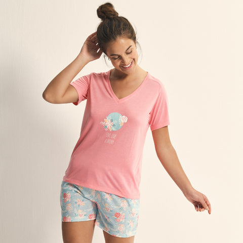 PIJAMA CORTA MANGA CORTA