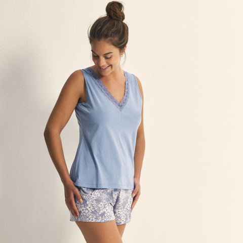 PIJAMA CORTA ALGODON