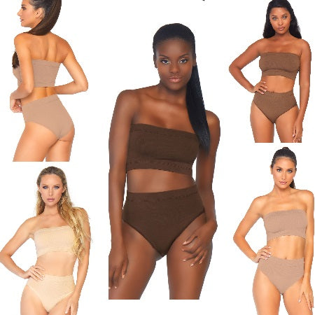 SEAMLESS TOP Y BRAGA NAKED