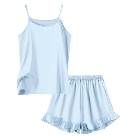 PIJAMA CORTA SATIN VUELITO