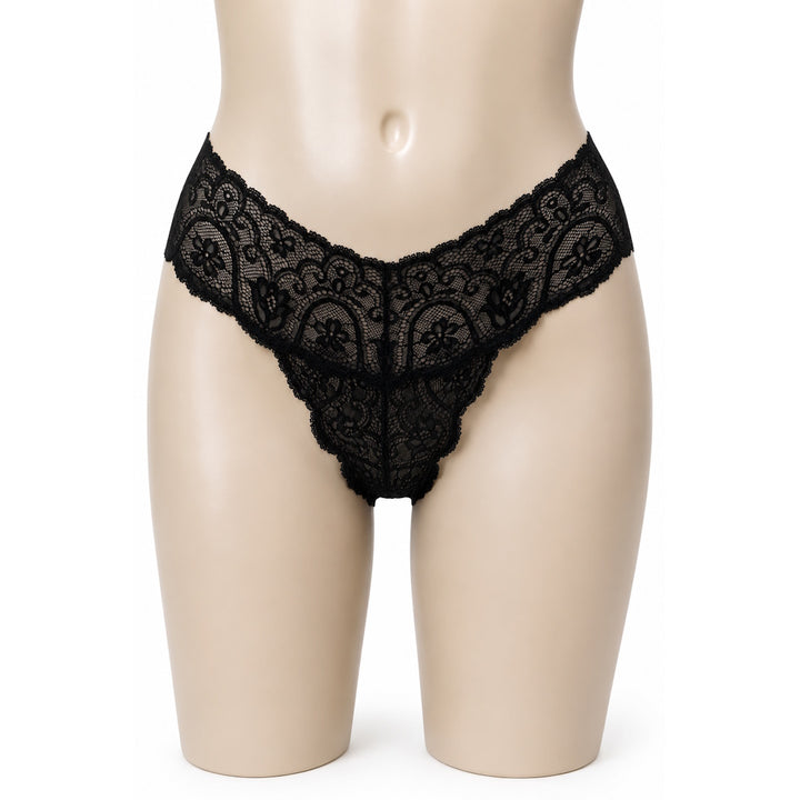 TANGA ENCAJE FLORAL
