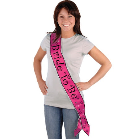 BANDA BRIDE TO BE SASH