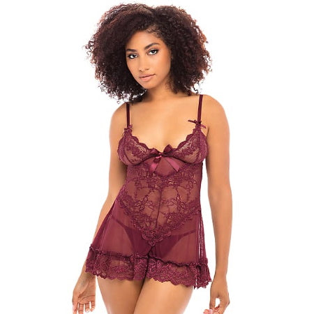 BABYDOLL LACE DETAIL
