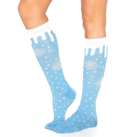 MEDIAS CORTAS SNOW FLAKE LUREX