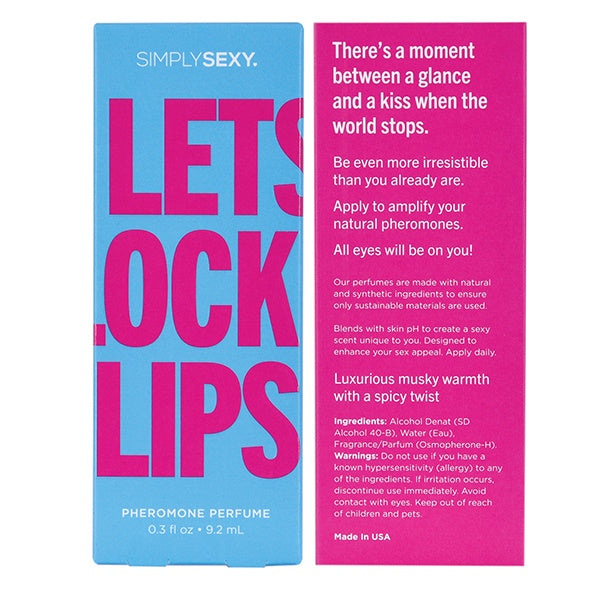 SIMPLY SEXY LETS LOCK LIPS