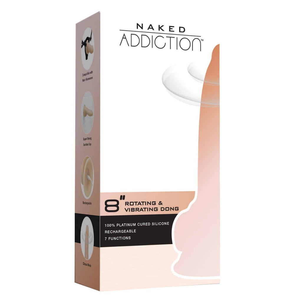 NAKED ADDICTION VIBRATING DONG