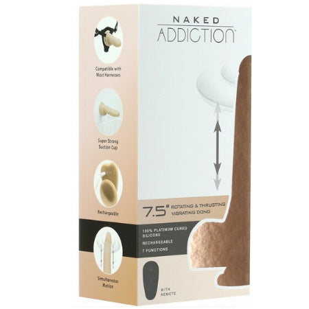 NAKED ADDICTION VIBRATING DONG